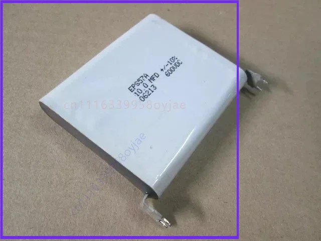 20pcs  Gathered for ASC USA EPS57A 10UF 600V Crossover Metal Film Non-polar Capacitor
