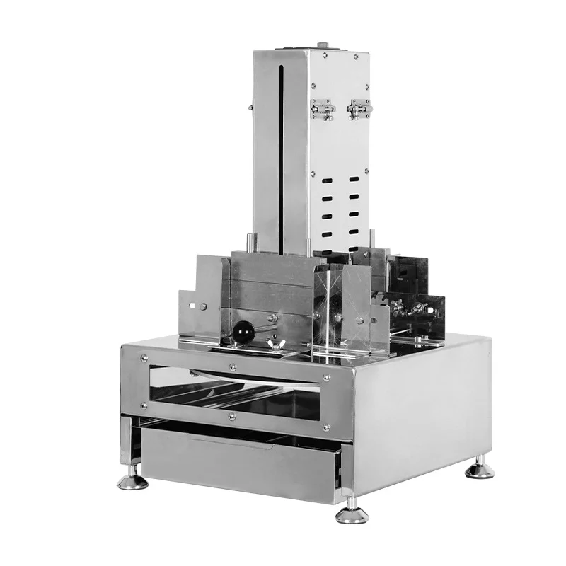 Commercial Automatic Chocolate Shaving Machine, Adjustable Speed 4‑Blade Chocolate Flake Cutter for Cake Bakery Decoration