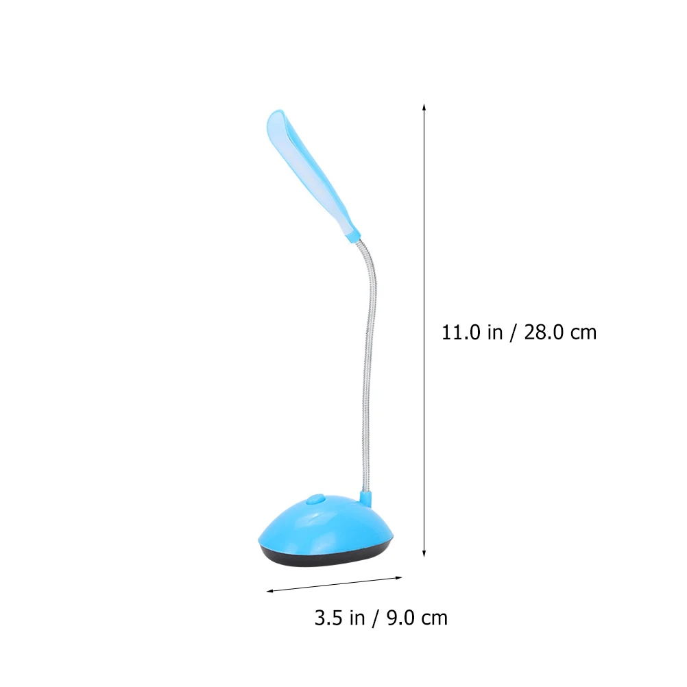 

Foldable LED Desk Light Night Lamp Powered Rechargeable Student Reading Table Top Plastic Material Lightweight Practical