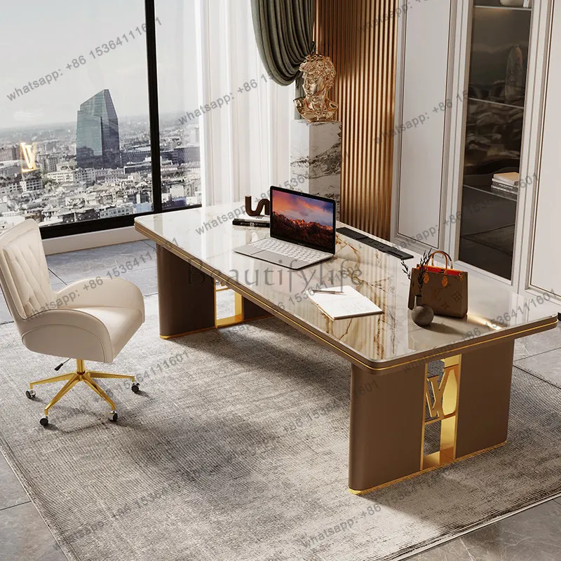 FG Nordic Space Saving Office Desk Modern Decoration Computer Crafts Office Desk Display Standing Tavolino Commercial Furniture