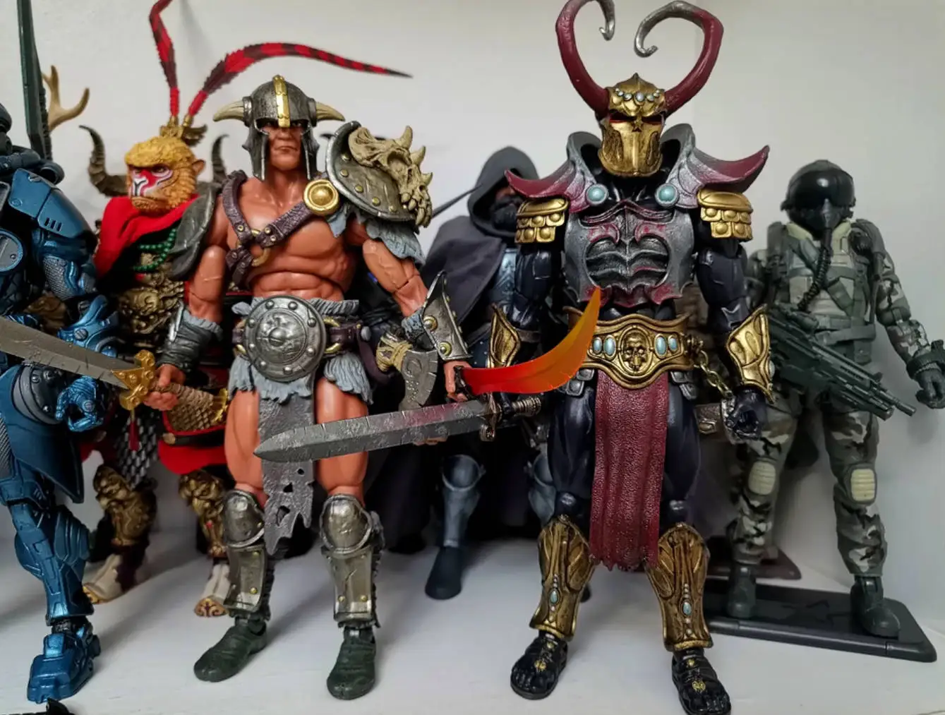 

In Stock HS Studio 1/12 Scale Male Soldier Barbarian Series Savage Furnace 2 Waves Full Set Model 6 Inch Action Figure Gifts
