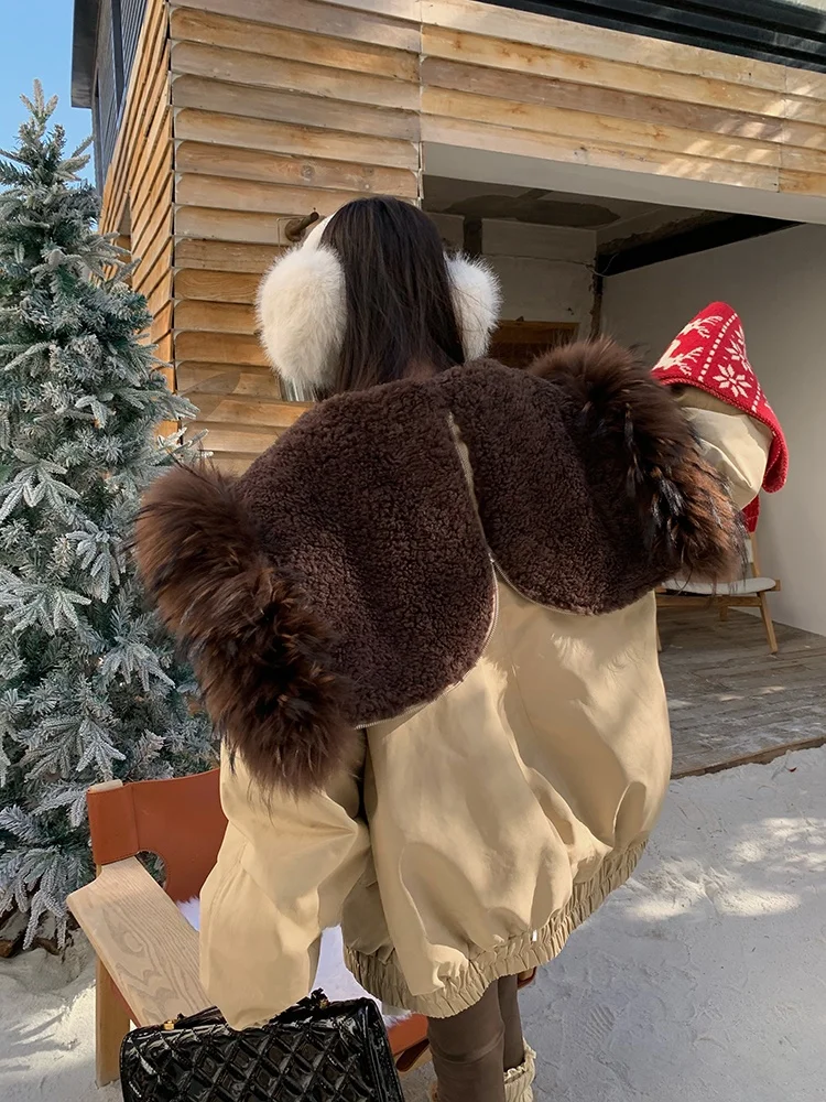 

Зимняя новинка 2025: Женская утепленная парка Angel II с большим меховым воротником, на гусином пуху, средней длины, для работы и повседневной носки