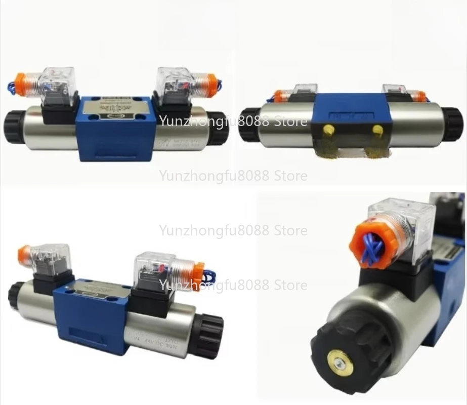 Hydraulic solenoid valve coil 12v 24v 4we10g hydraulic valve electric 4WE hydraulic directional control valve view 5