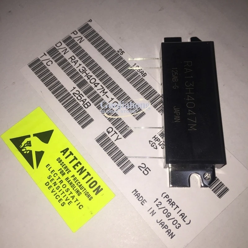 RA13H4047M RA13H4047M-101 - MOSFET MODULE 400-470MHz 13W 12.5V 2 Stage Amp. For MOBILE RADIO