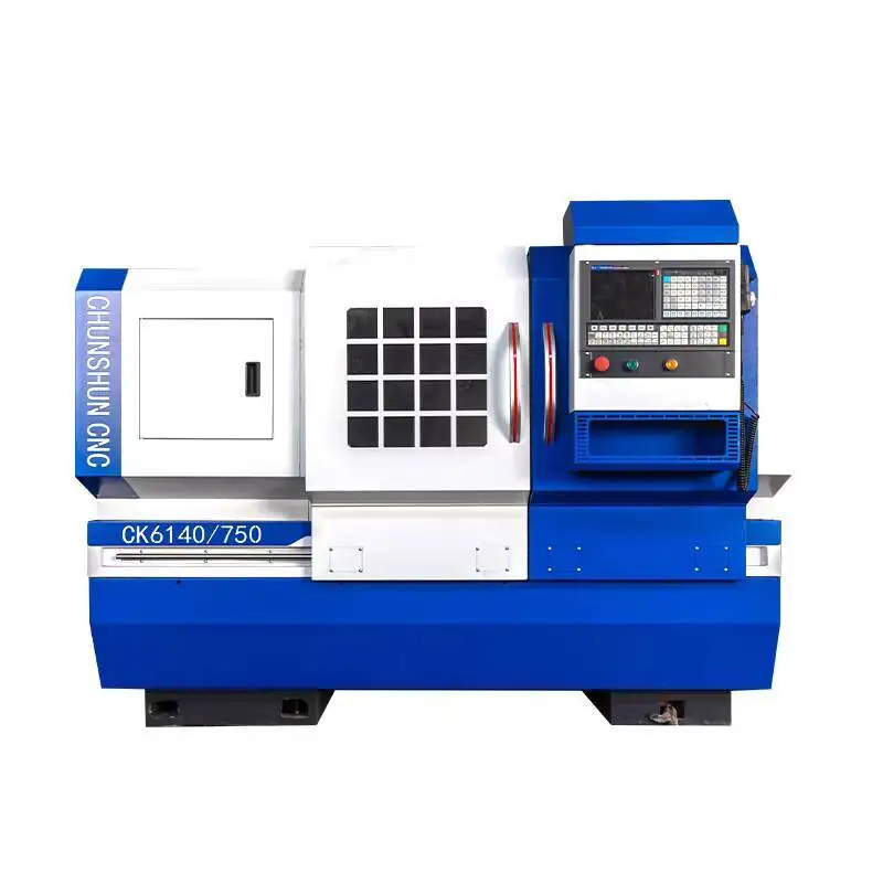 طحن للمعادن Ck6140 مركز تحول مخرطة CNC أفقية هاين