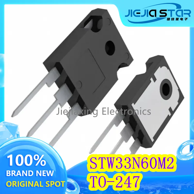 (5/10pieces) STW33N60M2 STW33N60 33N60M2 TO-247 600V 26A N-channel field effect tube MOS new original