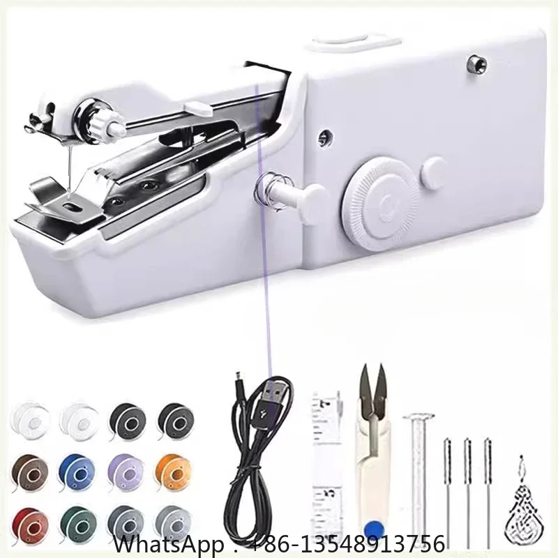 

Household Handheld Electric Sewing Machine Multifunctional Portable Mini Small Easy to Eat Thick DIY Handmade