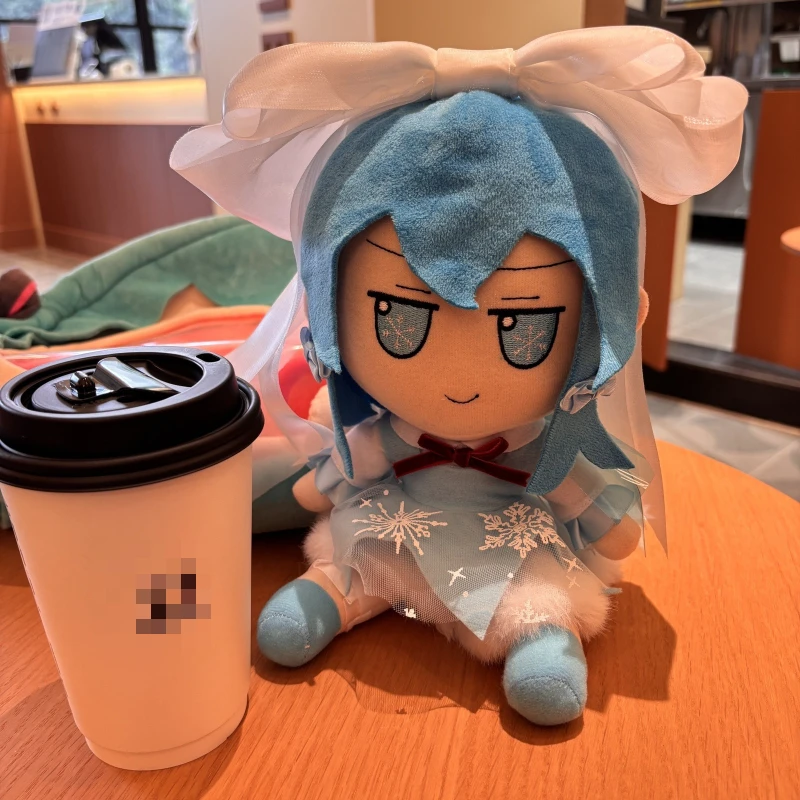 جديد الجليد سيرنو ألعاب من القطيفة توهو مشروع جونكو كيريسام باتشولي المعرفة تأثيري بلوشي فومو محشوة الدمى هدايا عيد الميلاد