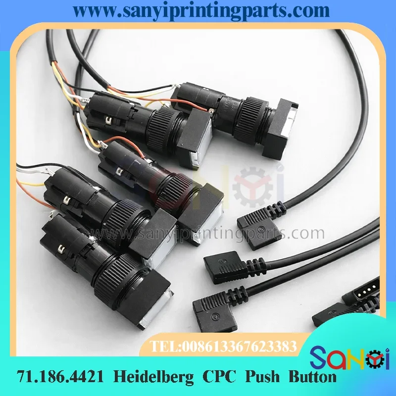 Best Quality Heidelberg CPC Push Button 71.186.4421 For SM102 MO Printing Machine Parts