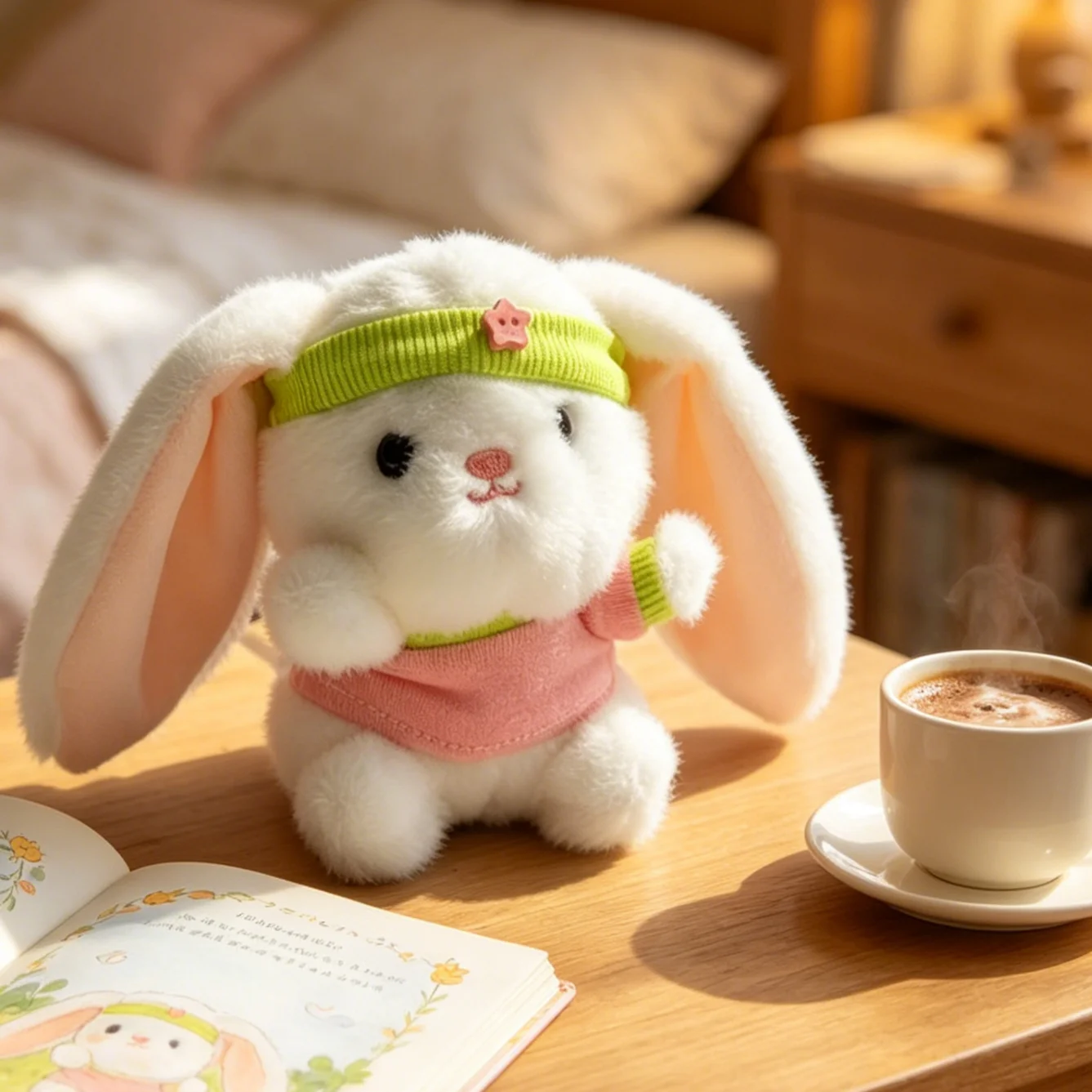 Playful Bunny Plush Keychain Toys for Students Fun Conversation Starters and Novelty Gifts