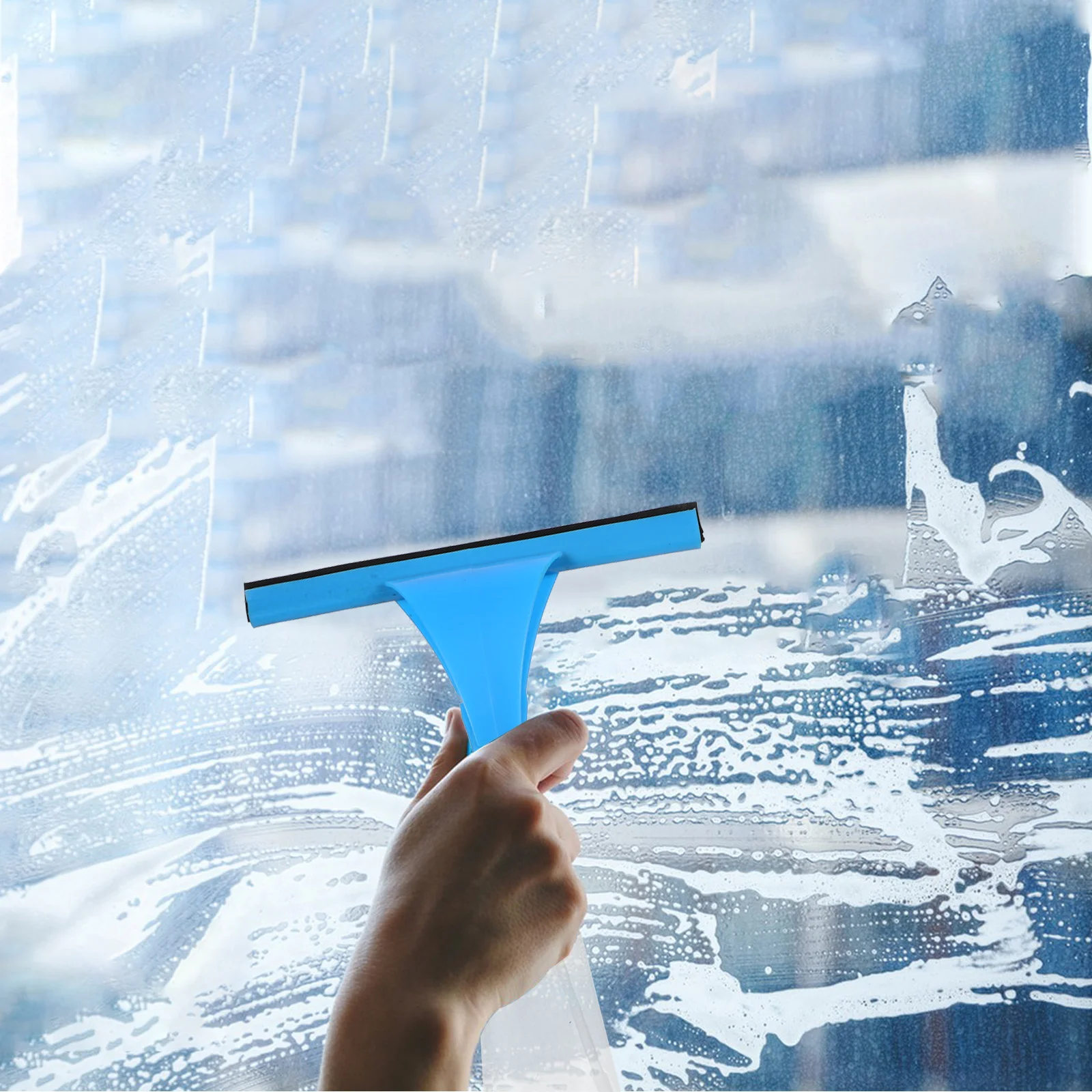 

1pcs Window Squeegee Cleaner Glass Cleaning Tool Detachable Sprayer Water Streak Free Mirror Cleaning Home Use