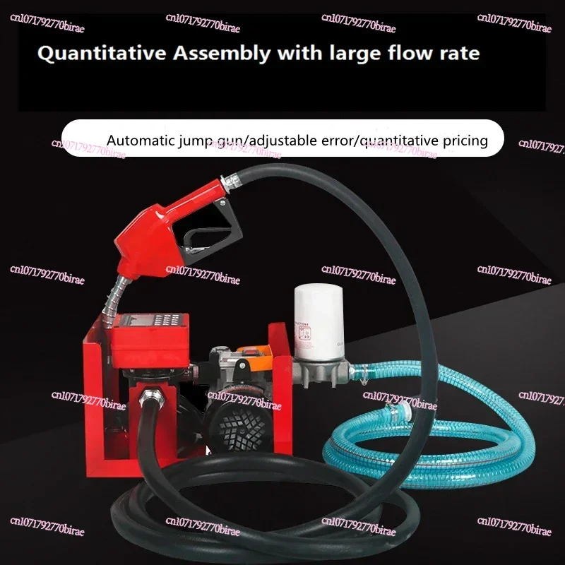 New Loading Tanker 12v24v220v Electric Oil Pump Diesel  High-flow Refueling Equipment