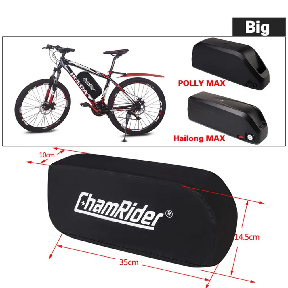 E-bike Bag Battery Protected Cover MTB Waterproof Accessories Case Electric Biycle Equipment Frame Hailong High Quality