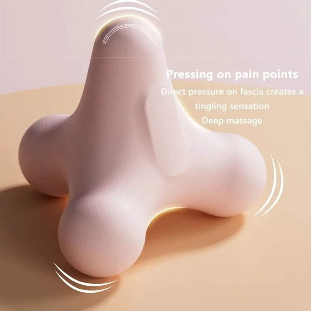 Deep Relaxation Four Corner Fascia Ball Easy To Clean Handheld Design Plantar Ball Durable Safe Massage Cone Waist