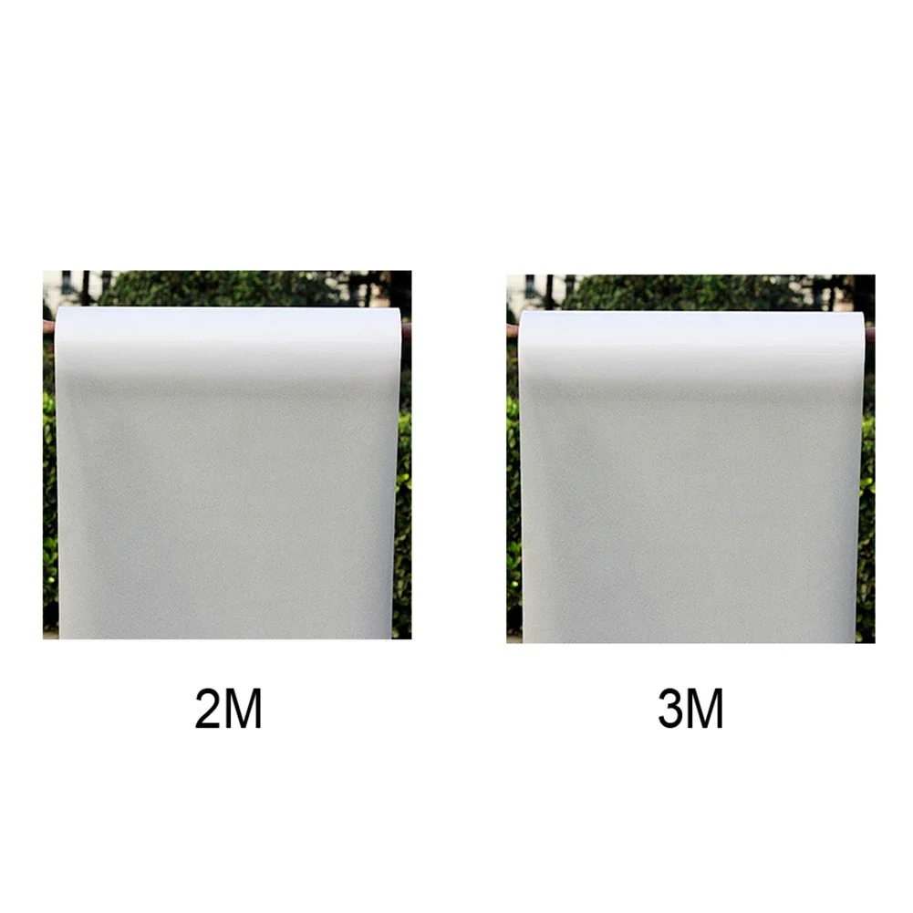 60 * 200/300cm Window Sticker PVC Sunscreen Adhesive Window Stick Waterproof Cover Glass Window Film Sticker Home Bathroom Decor