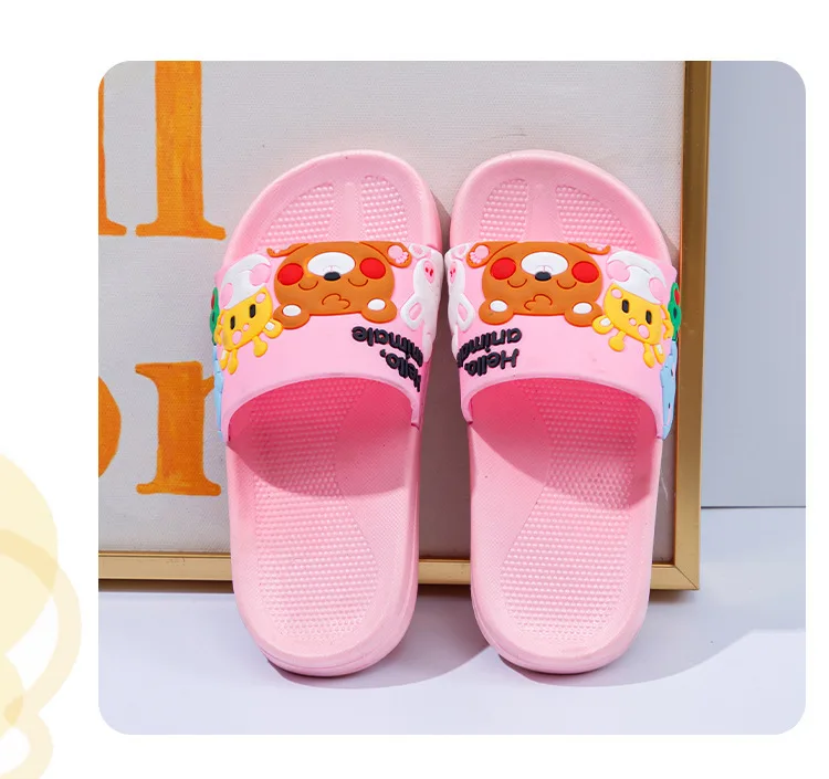 2026 Cartoon Kinderpantoffeln Jungen Mädchen Freizeitschuhe Flache Strand-Wasserschuhe Indoor Weiche Niedliche Flip-Flops für Jungen Mädchen – Detail 17