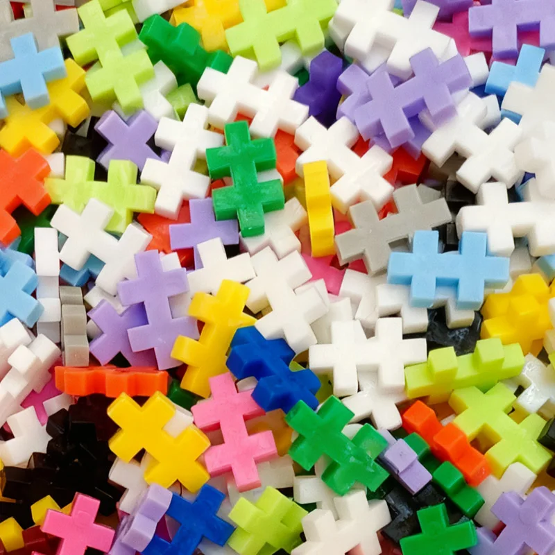 

1000 шт., Детский конструктор «Город»