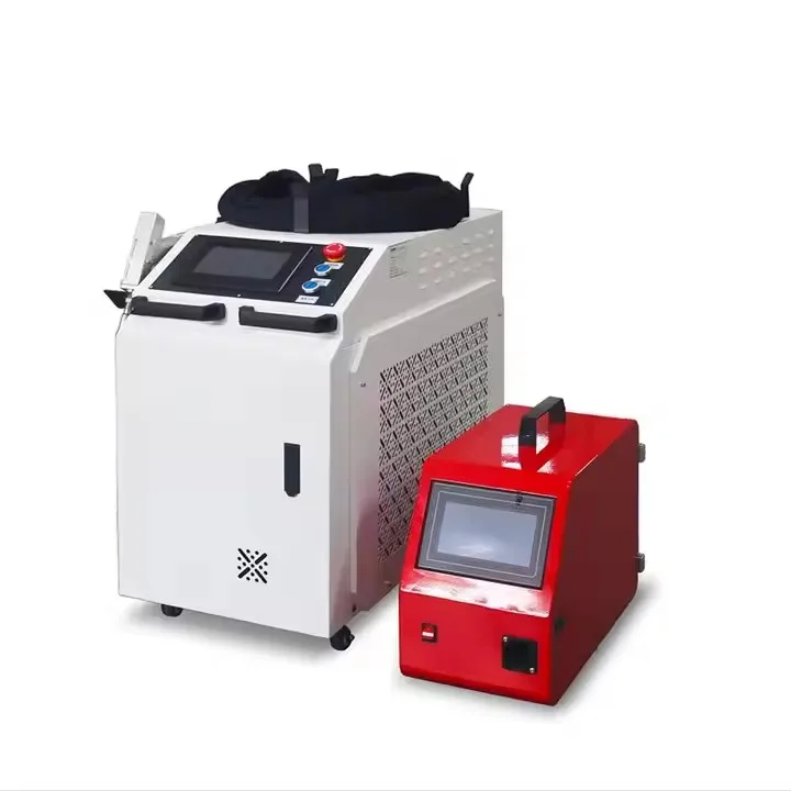 سعر المصنع يده متعدد الوظائف ألياف الليزر 1000W-3000W آلة لحام التنظيف بالليزر المخصصة