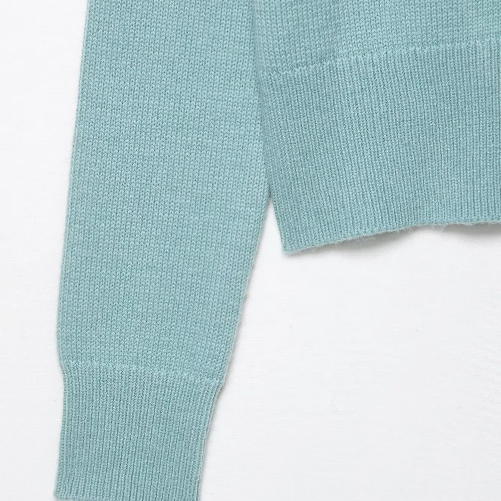 UNIZERA 2025, neue lässige und modische Damen-Design im europäischen und amerikanischen Stil, Slim-Fit-Strickjacke