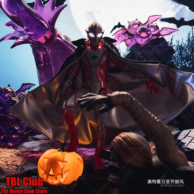 

1/12 Scale Male Clothes Cloak Ultraman Mebius Halloween Japanese Tokusatsu Drama For SHF ACT 6-inch Action Figure Soldier