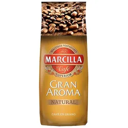 Marcilla Gran Aroma Natural 1kg de café en grano 8410091101029 Raíz Inicio Café en Grano 36996