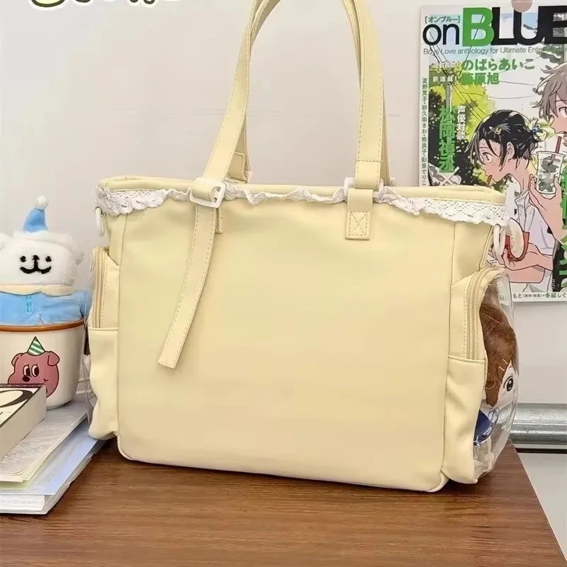 حقيبة باليه جيرل كبيرة الشهية Itabag يابانية ذات اتجاهين بكتف واحد حقيبة كروس هدية للأصدقاء حقيبة يد نسائية