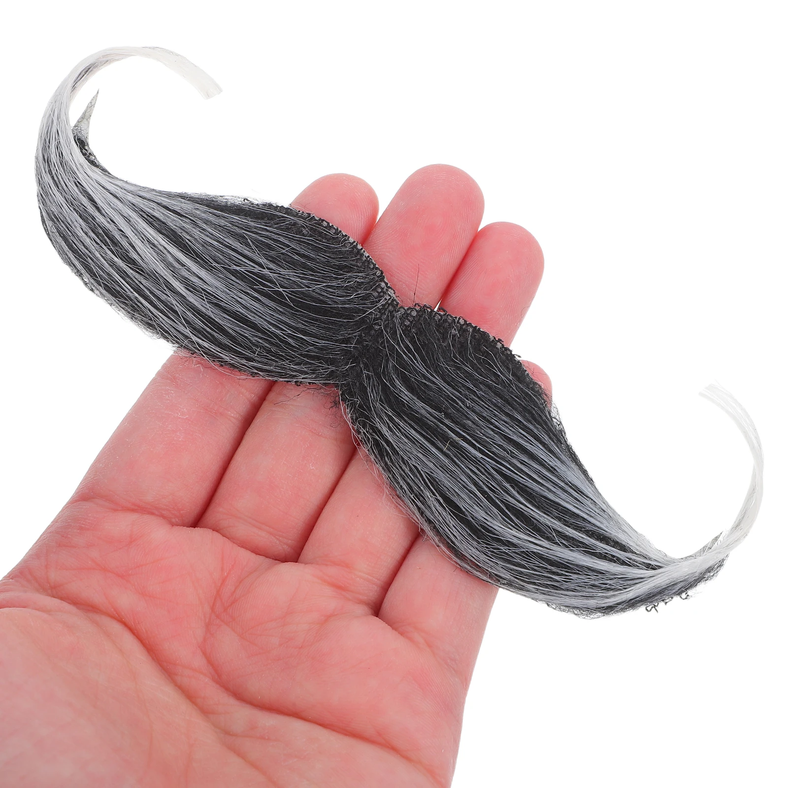 หนวดปลอมผ้า 2 ชิ้น สำหรับแต่งกายคอสเพลย์ งานปาร์ตี้แฟนซี หรืองานสวมหน้ากาก