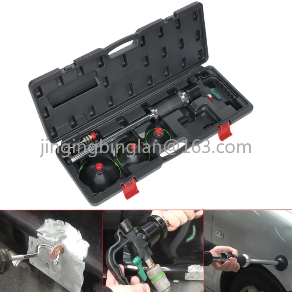 Auto Dent Repair Tool, Air Pump Type Black Box Suction Cup Puller Dent