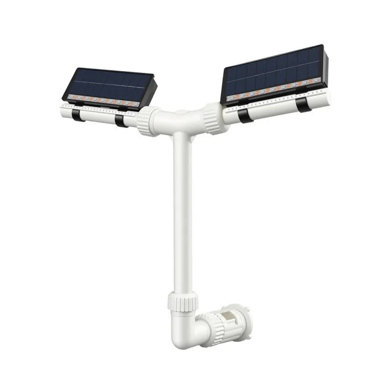 Rgb Light Fountain Solar Pool Fountain 18 Led Lights 11 Color Modes 6 Lighting Patterns AS Shown For Swimming Pools