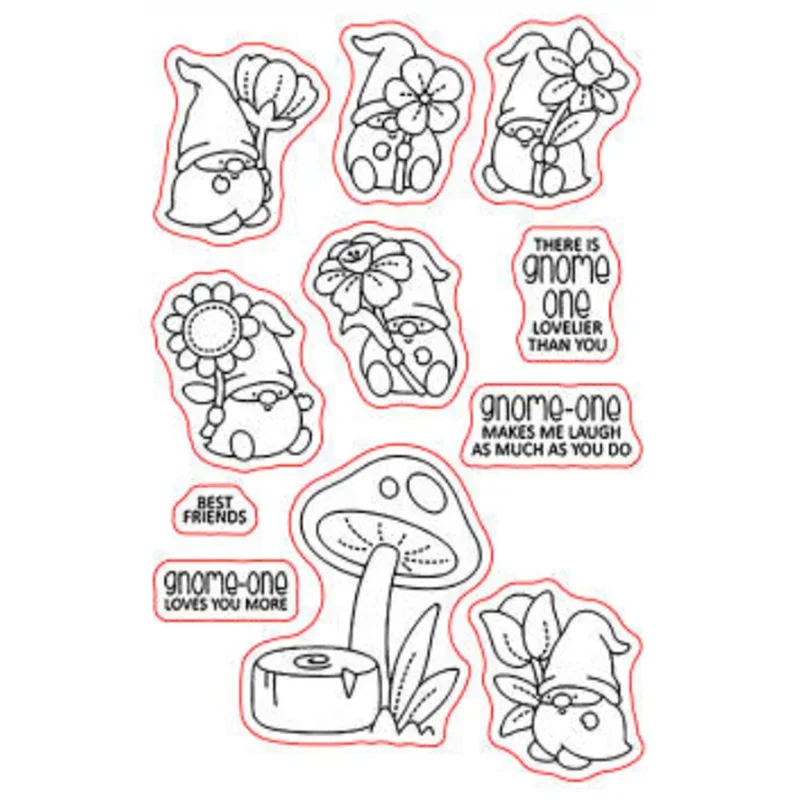 Transparent Clear stamp and cutting dies DIY Silicone Seals Scrapbooking / Card Making/Photo Album Decoration