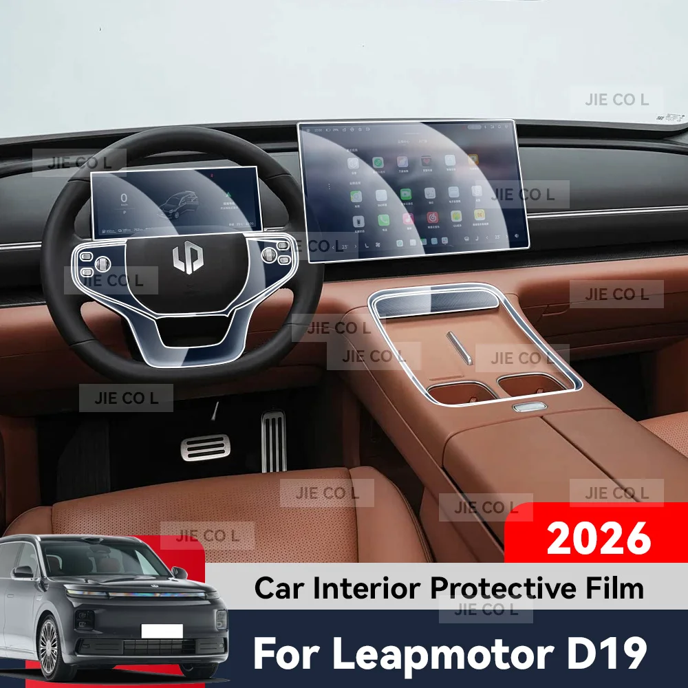 Auto Central Control TPU Navigation Anti Scratch interior Protection Film Navigation For LEAPMOTOR D19 2026 Accessories
