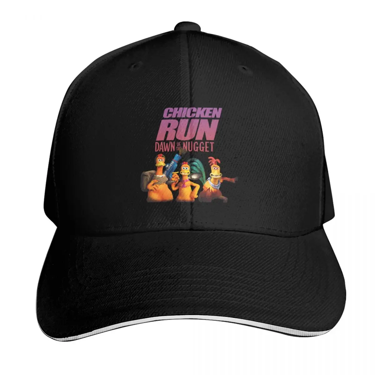 Chicken Run 2 Baseball Cap Unisex for Men Women Outdoor Golf Running Hiking Summer Beach Travel