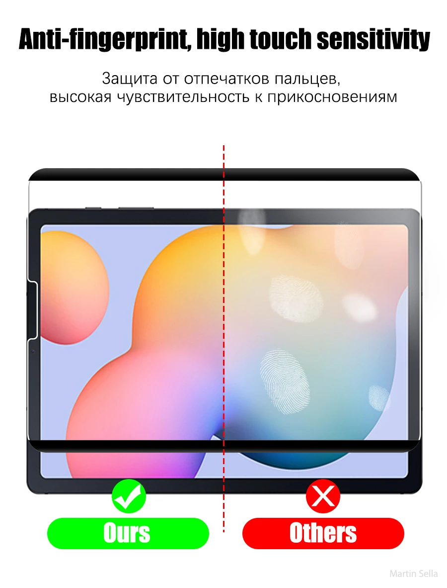 Papier magnetisch wie Displayschutzfolie für Samsung Galaxy Tab S6 Lite A9 Plus S10 S8 S9 Plus Ultra S7 Fe S10 S9 Fe A8 Film – Detail 11