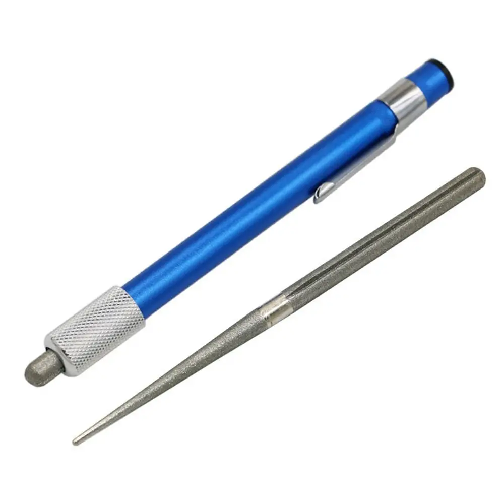 낚시 후크 샤프너 펜 샤프너, 하이 퀄리티 야외 도구, 다이아몬드 펜 모양 샤프너, 신상품, 핫 세일