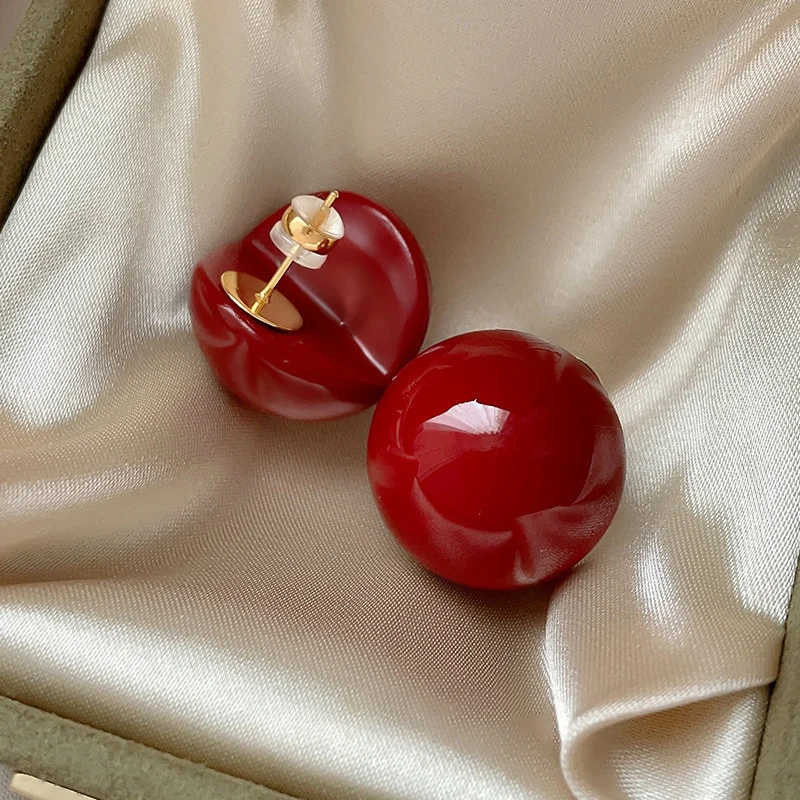 Women's Minimalist Gap Imitation Pearl Stud Earrings Fashion Commuter Jewelry Versatile Party Accessory 2026 Design For Gilrs image 5