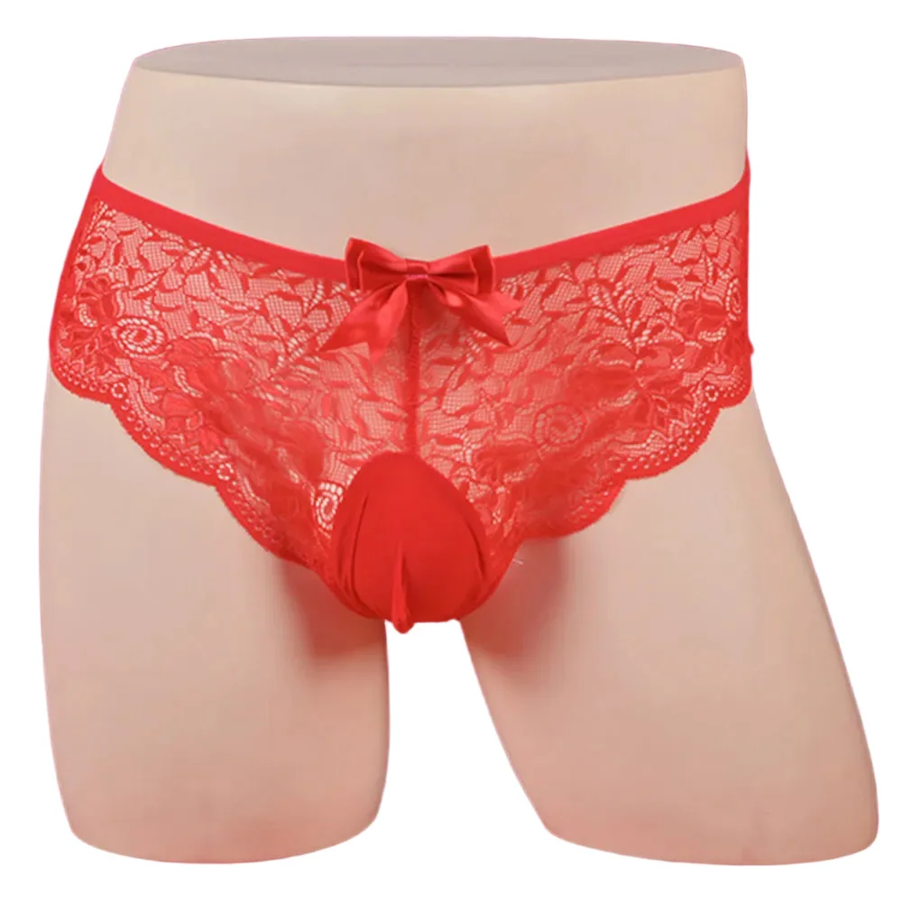 ملابس داخلية دانتيل للاستخدام الليلي، سراويل داخلية رفيعة للغاية قابلة للتنفس، مادة قابلة للتنفس، مادة مريحة، ملابس ليلية #3