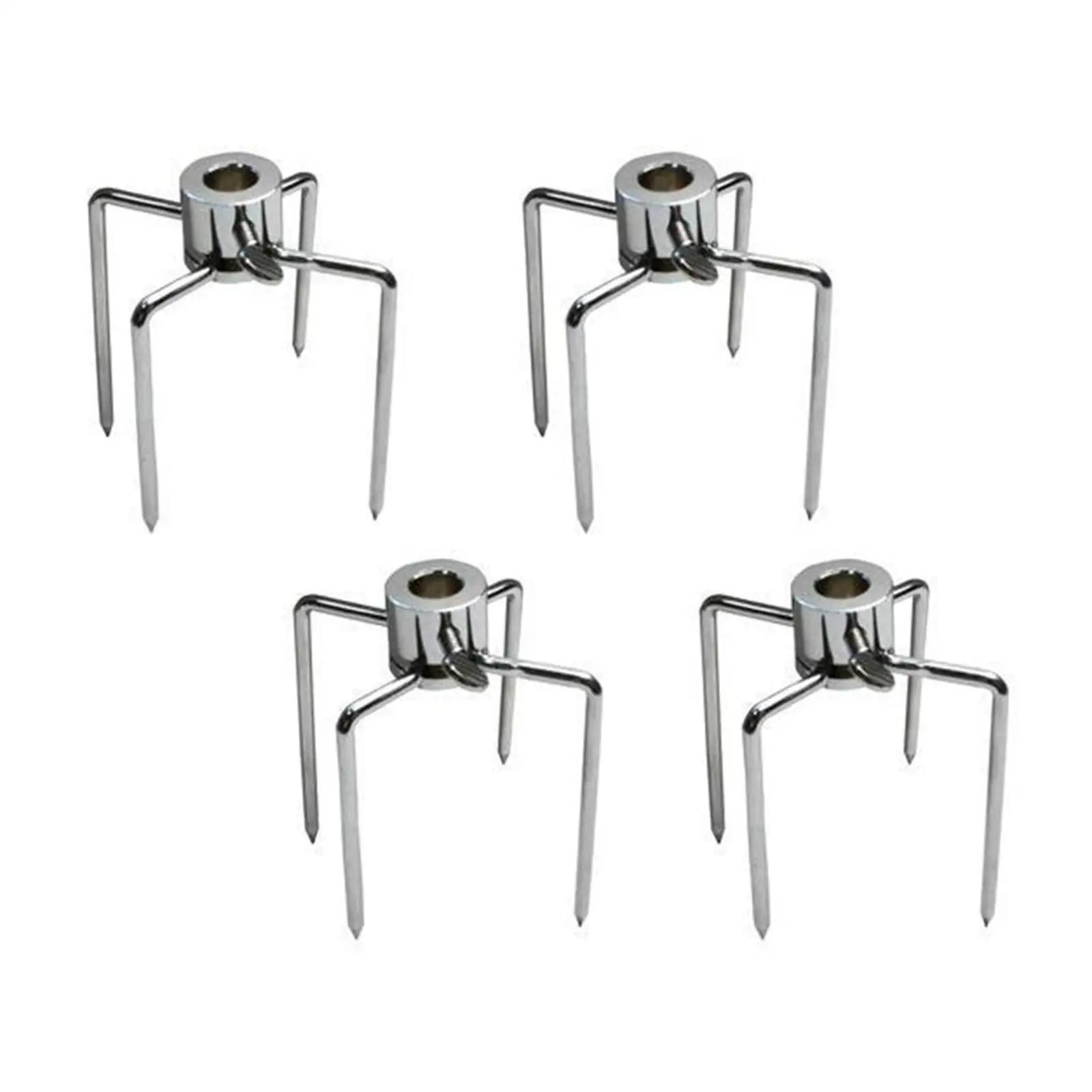 Heavy Duty Barbecue Utensils Set Stainless Steel Rotisserie Forks for Grilling Steak Beef Chicken on Charcoal Grill
