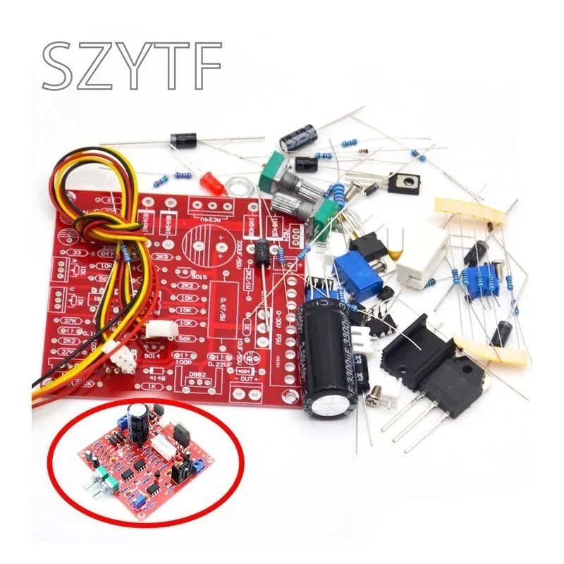 0-30V 2MA-3A adjustable DC power supply diy kit laboratory power short-circuit current limit protection Set