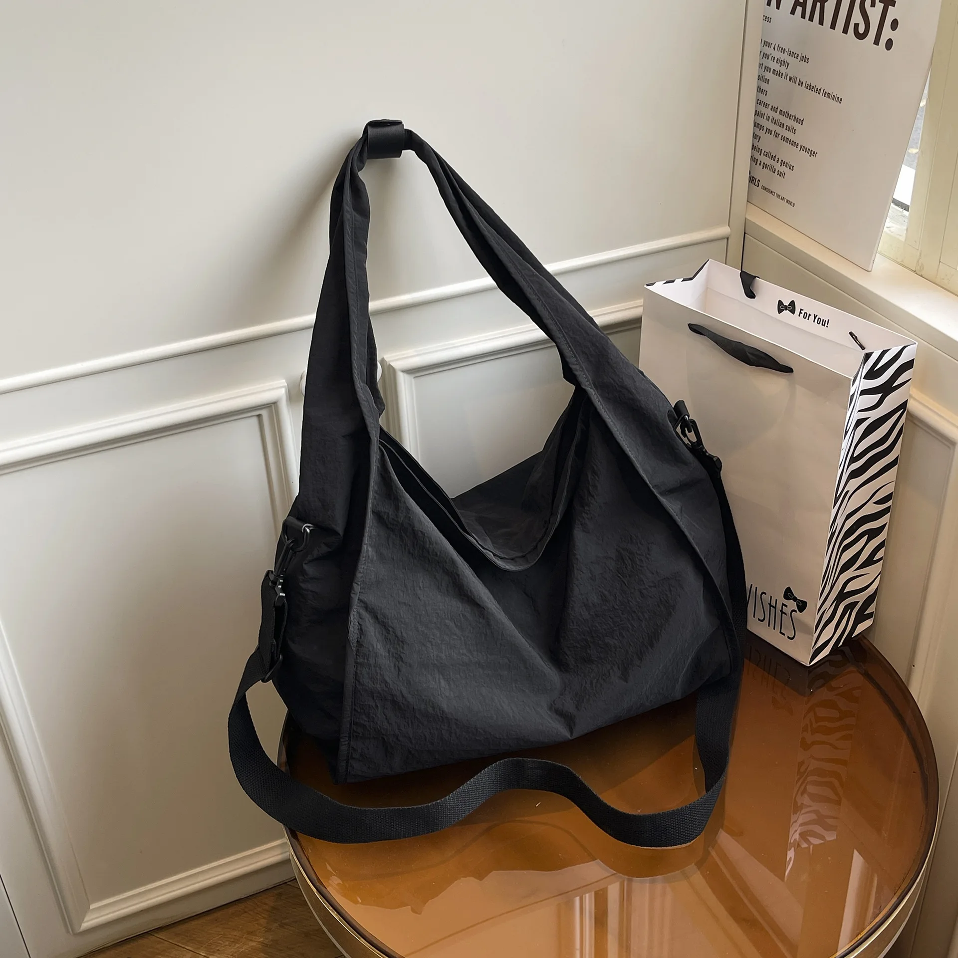 

2025 Spacious Shoulder Bag, Casual Top Handle Purse for Women, Minimalist Crossbody Tote, Versatile Day to Night Bag