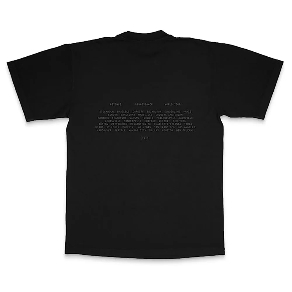 Beyonce Official Renaissance World Tour Merch Billboard T-Shirt 80020