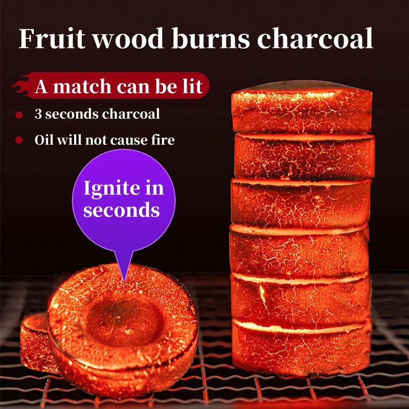 

BBQ Coal Charcoal Barbecue Charcoal For Barbecue Smoke-Free Charcoal Hardwood Charcoal Palm Charcoal Lightning Charcoal