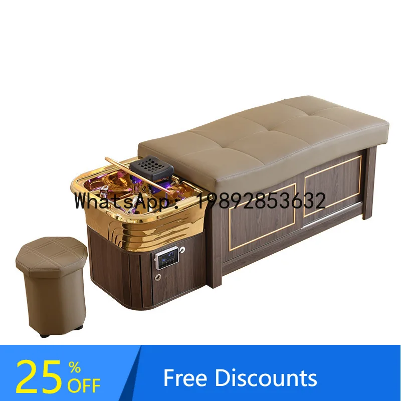 YFY High-End Thai Head Spa Bed Shampoo Bed Steaming Water  Water Circulation Integrated Beauty Salon Hair Salon Barber Shop