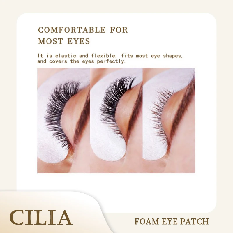 50 paia/pacco bende per gli occhi estensioni delle ciglia sotto le ciglia adesivi per occhi finti forniture per l'estensione delle ciglia per il trucco delle ciglia finte