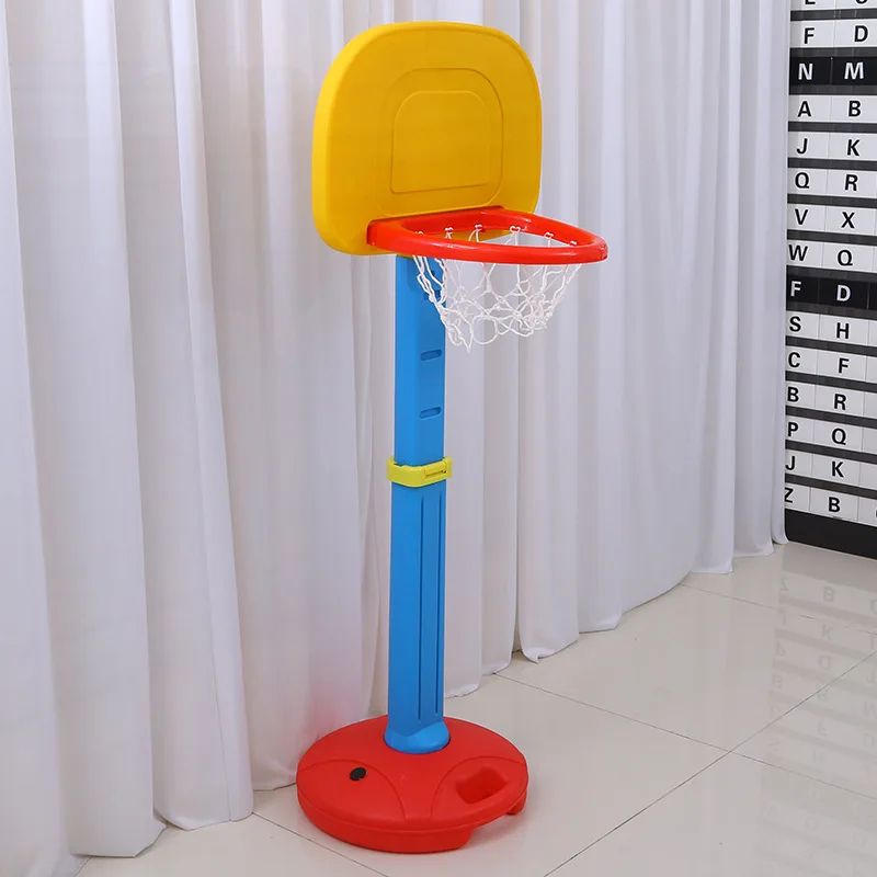 Ring Basket Mini Plastik Anak yang Dapat Dilepas dan Disesuaikan, Ring Basket Portabel untuk Balita dan Anak-Anak di Dalam Ruangan, Stand Basket Plastik untuk Bayi, Dijual