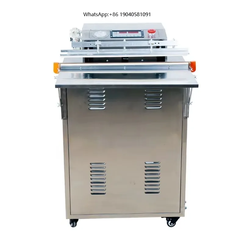High Efficiency External Pump Vacuum Packaging Machine  Stainless Steel 600 Type Industrial Vacuum Sealer for Commercial Use