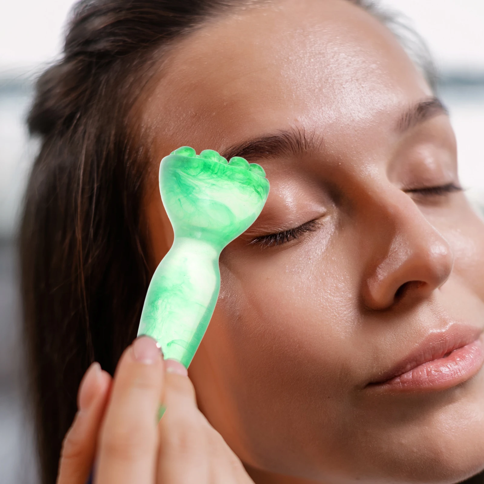 

Facial Massage Stick Pod Shaped Resin Gua Sha Tool For Face Body Deep Tissue Relief Handheld Massager