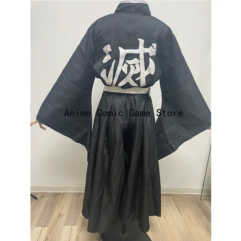 2025 New Tokitou Muichirou Cosplay Costume Wig Shoes for Adult Kids Full Sets  Anime Uniform Set Halloween Party Outfits for  AA