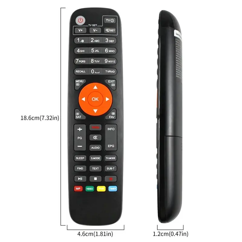 Pilot GTMEDIA V7 S5X - Zamiennik pilota do TV Boxa o wysokiej wydajności i przyjaznym interfejsie. — zdjęcie produktu 6