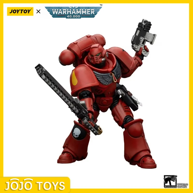 [IN STOCK] JOYTOY Warhammer 40K 1/18 Action Figure Blood Angels Intercessors Anime Figurines Game Statue GK Model Toys Gifts