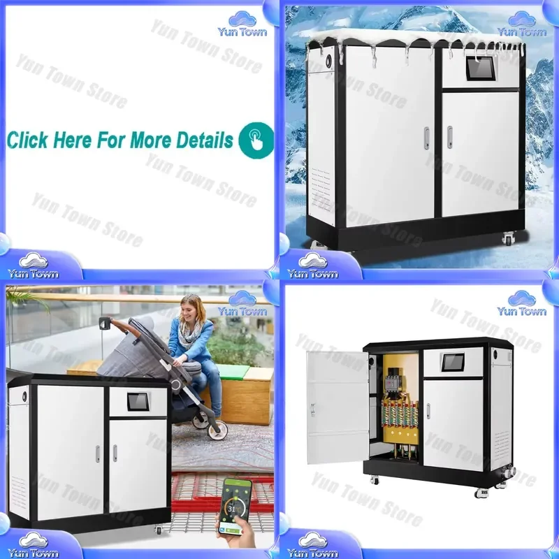 Electric Boiler for Home Villa with WiFi Control Floor Standing Central Heating Boiler for Type